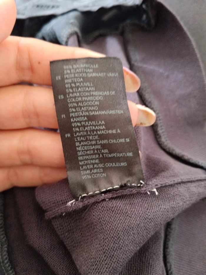 C59 robe gris Comptoir des cotonniers 42 - photo numéro 3