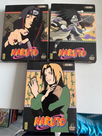 Coffret dvd Naruto