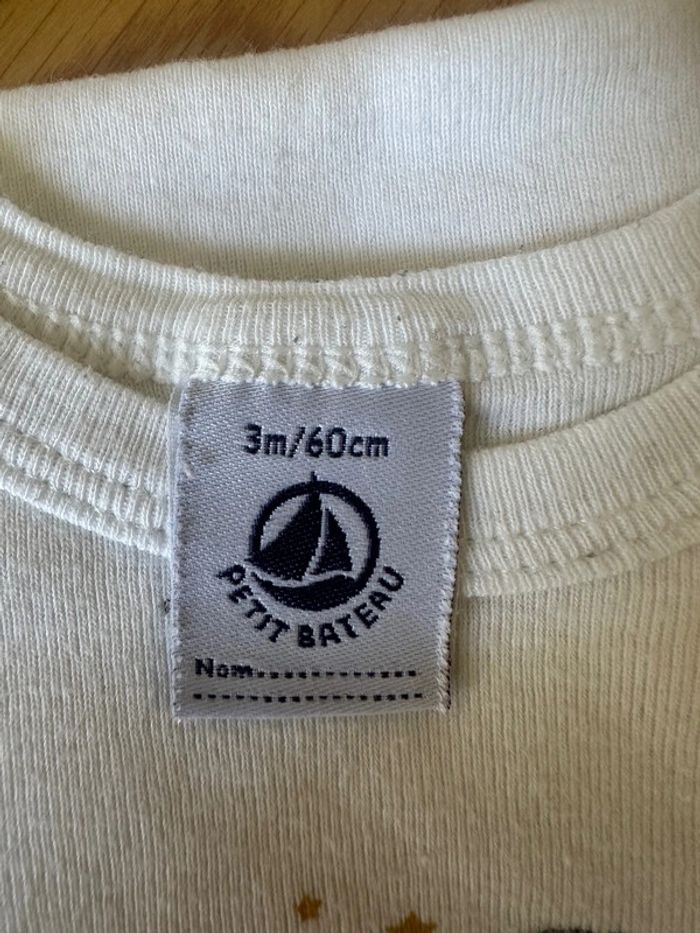 Lot bodies Petit bateau - photo numéro 2