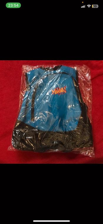 Sac à dos maniak bleu avec logo