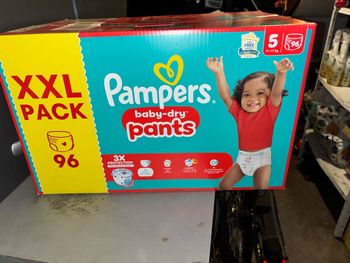 Pampers plants taille 5