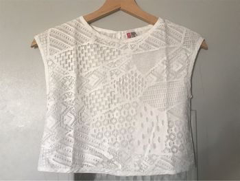 Teeshirt à dentelle