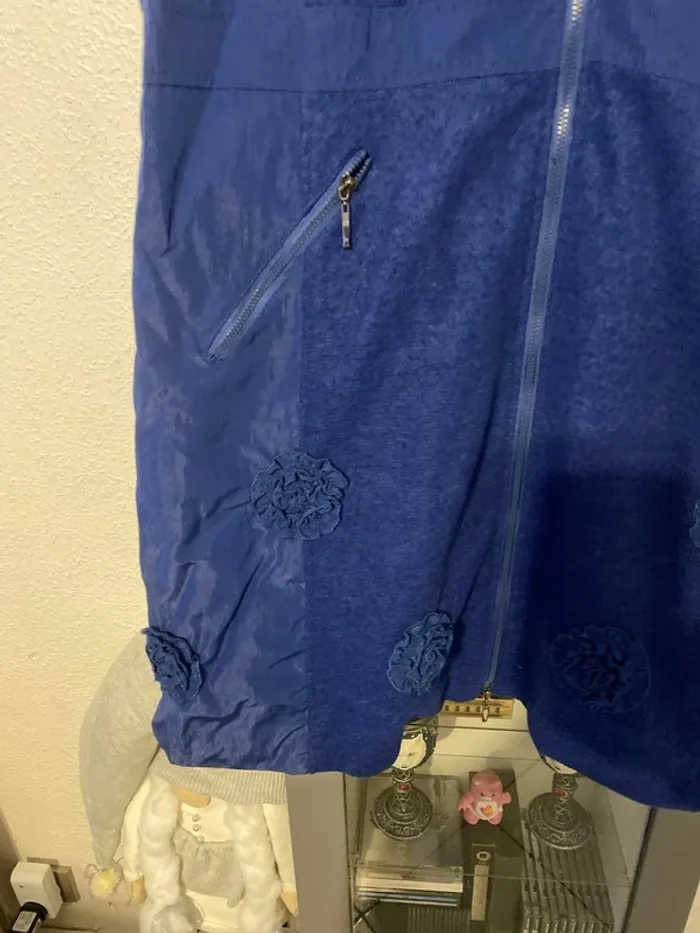 superbe robe tunique bleu Franstyle 50 - photo numéro 2