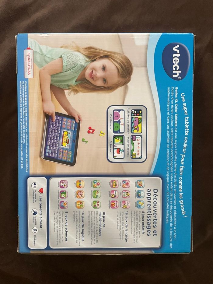 Tablette  genius XL Vtech bleu neuf - photo numéro 2