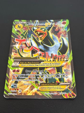 🔥 Carte Pokémon Méga-Démolosse-EX Impulsion TURBO BKT 154/162 🔥