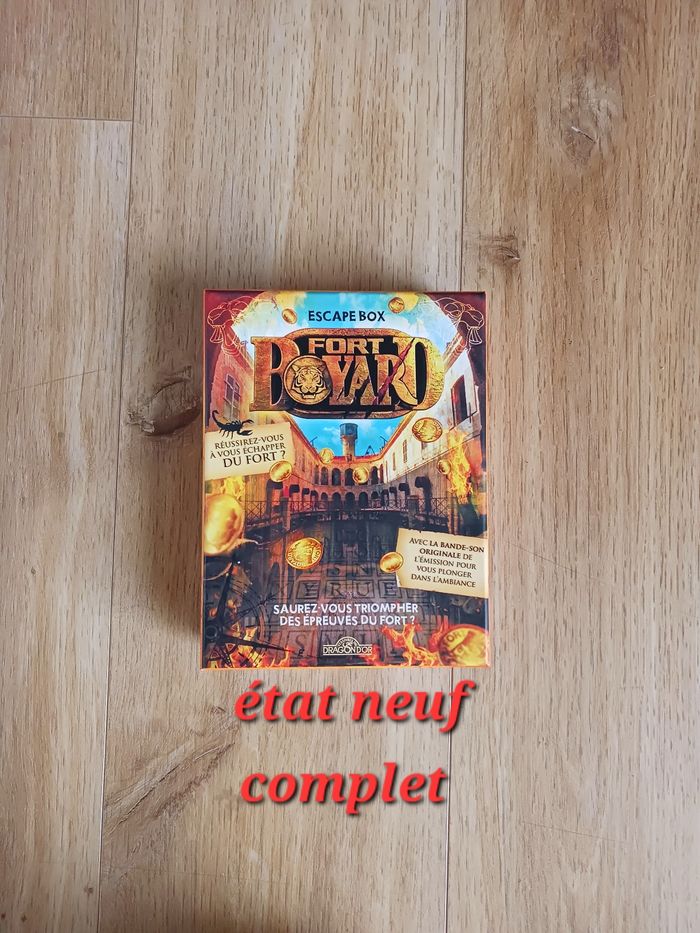 Escape box Fort Boyard état neuf