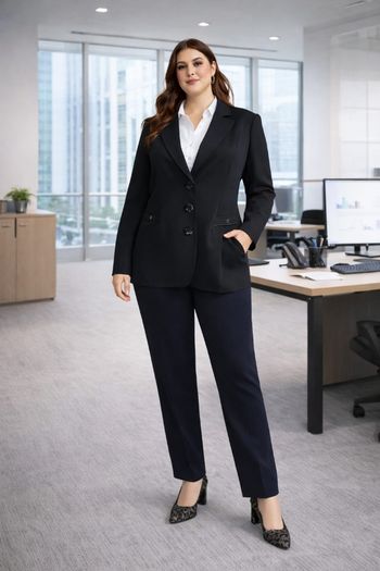 Veste Blazer Noir Intense- Un Jour Ailleurs- Taille 46 (Neuve)

