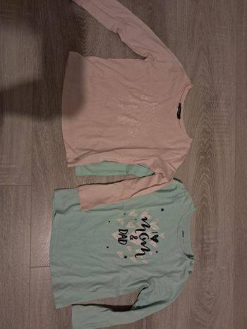 Lot de 2 tee shirt ML 4ans