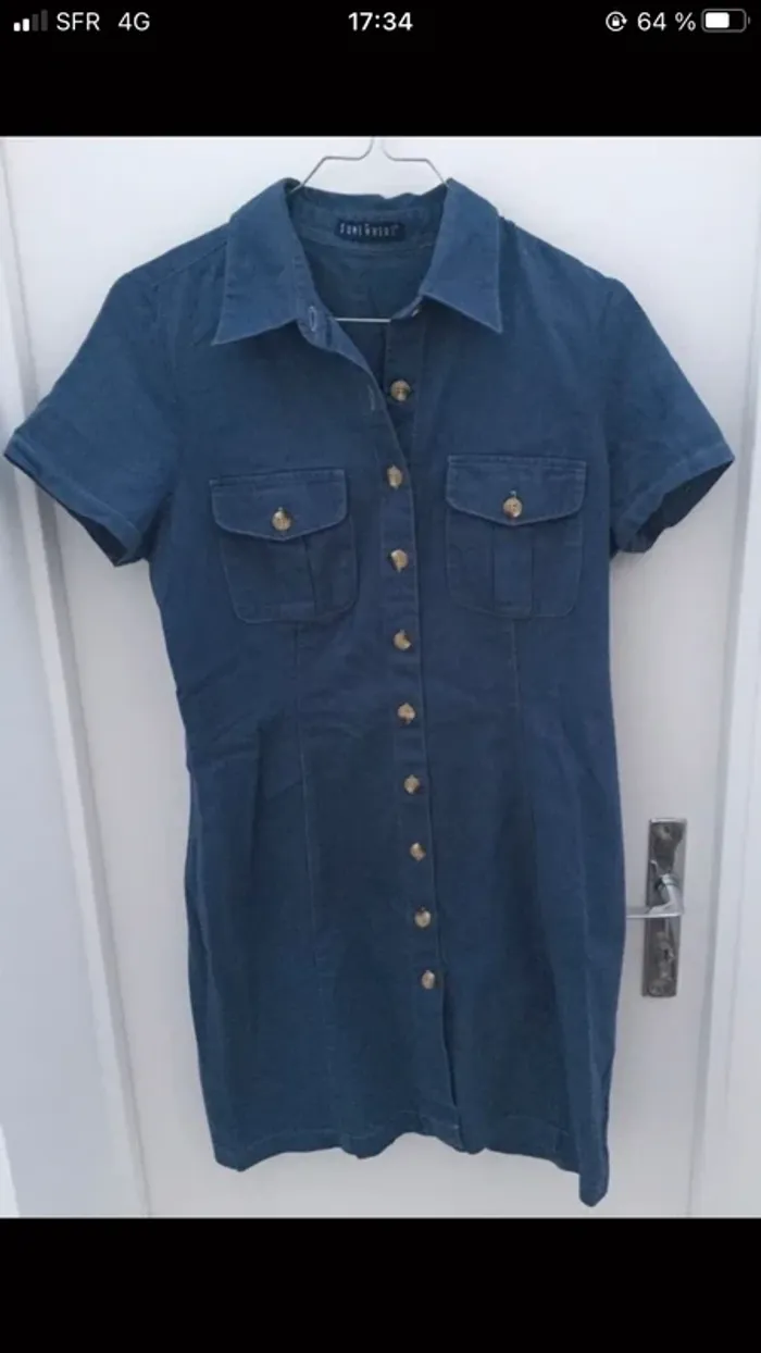Robe bleue