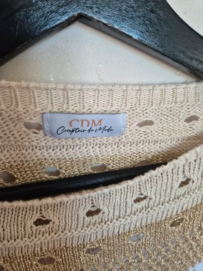 Pull Cdm Comptoir du monde taille unique - photo numéro 3