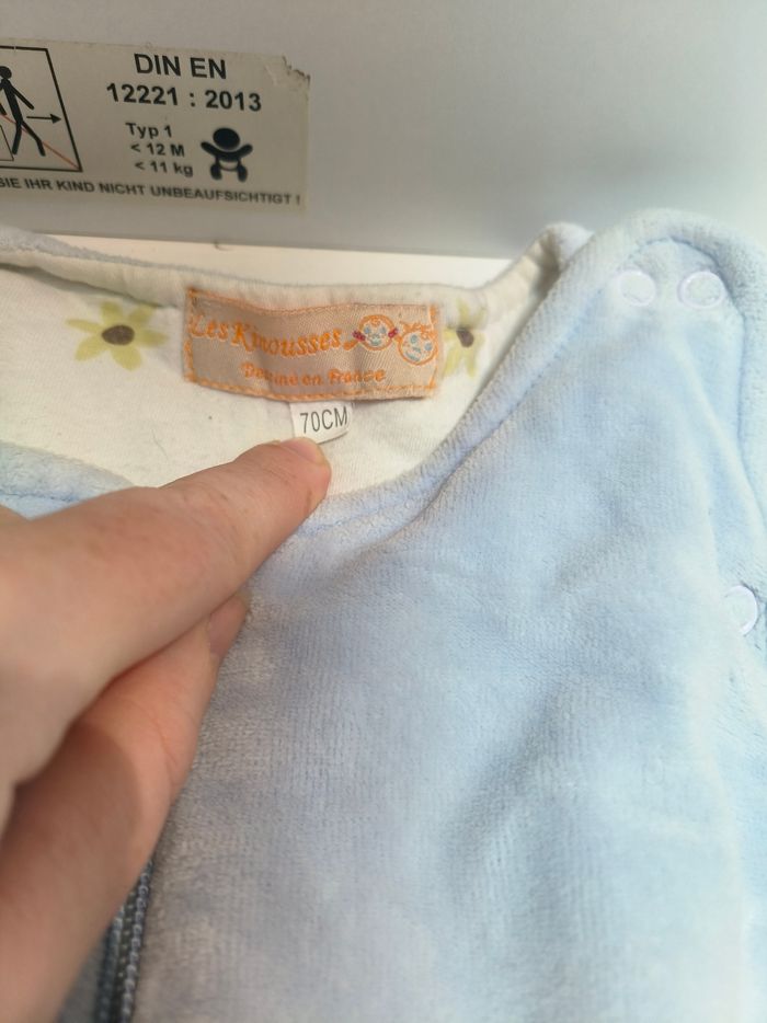 Gigoteuse turbulette ourson 3-9 mois hiver - photo numéro 2