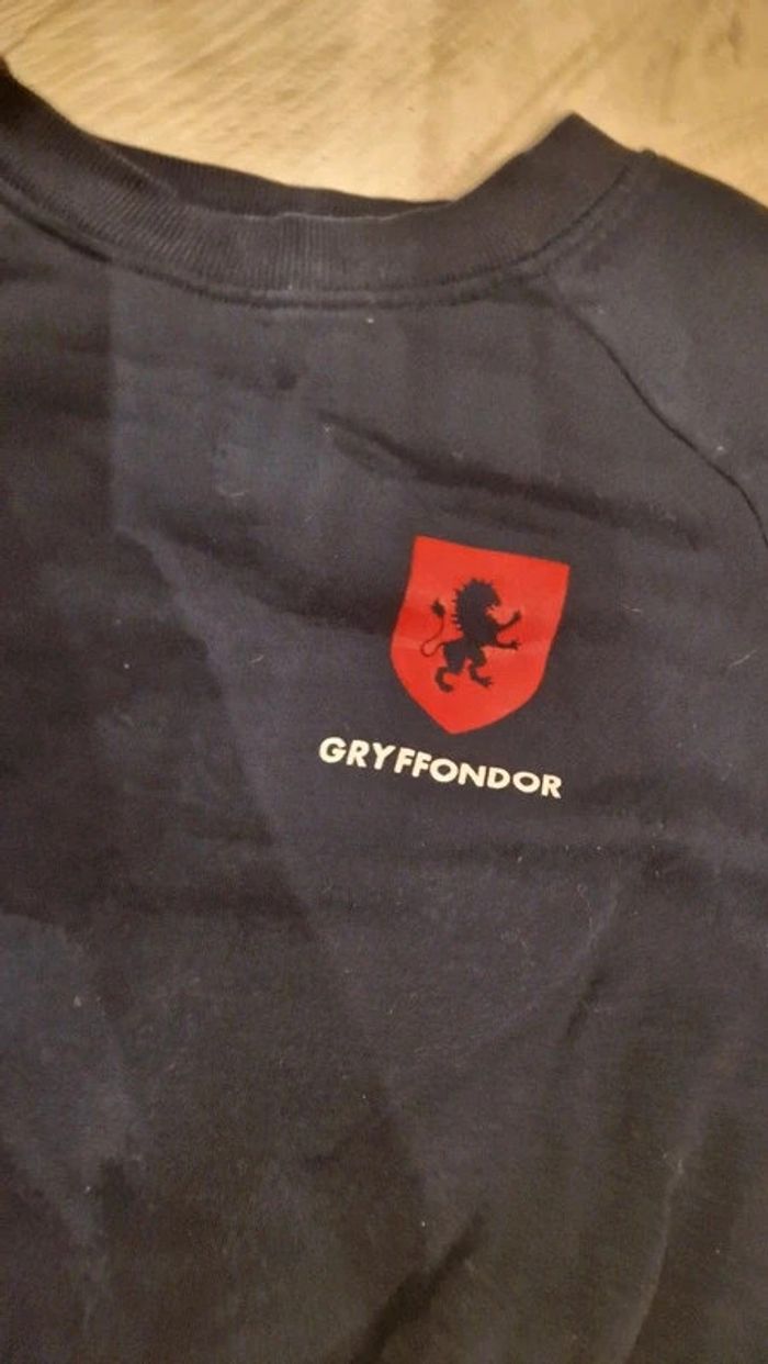 Sweat court bleu marine et rouge Gryffondor / Gryffindor Harry Potter 💫 Taille L - photo numéro 4