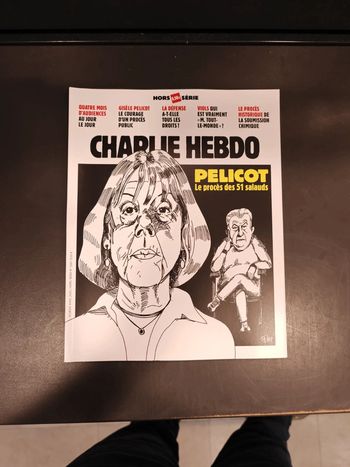 Charlie hebdo hs : Pelicot