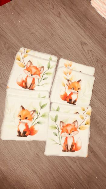 Lot de 8 débarbouilettes