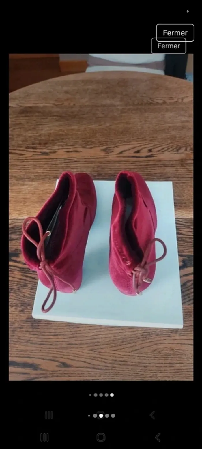 Bottine I Love Shoes Burgundy taille 39 Neuve - photo numéro 13