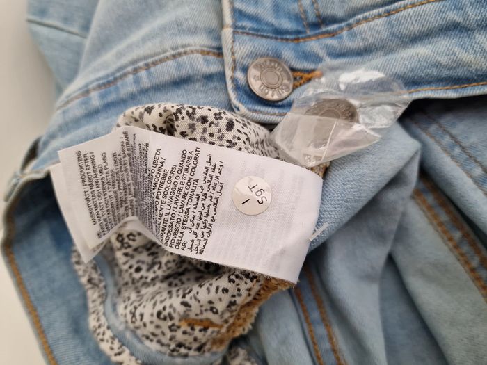 Pantalon 7/8 Pantacourt En Jeans Bleu Clair Délavé - photo numéro 10