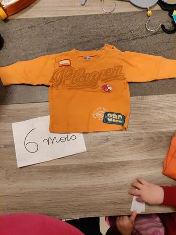 Tee shirt 6 mois
