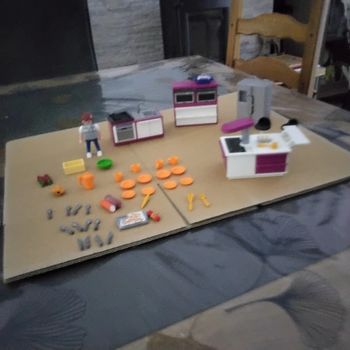 Cuisine îlot central 5582 Playmobil