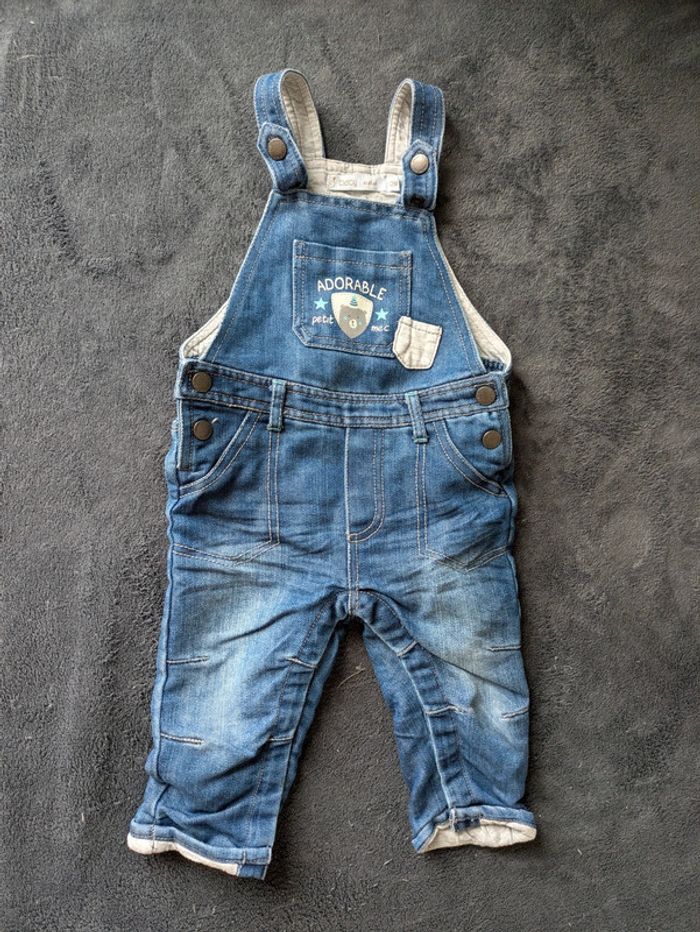 Lot salopettes jeans - photo numéro 5