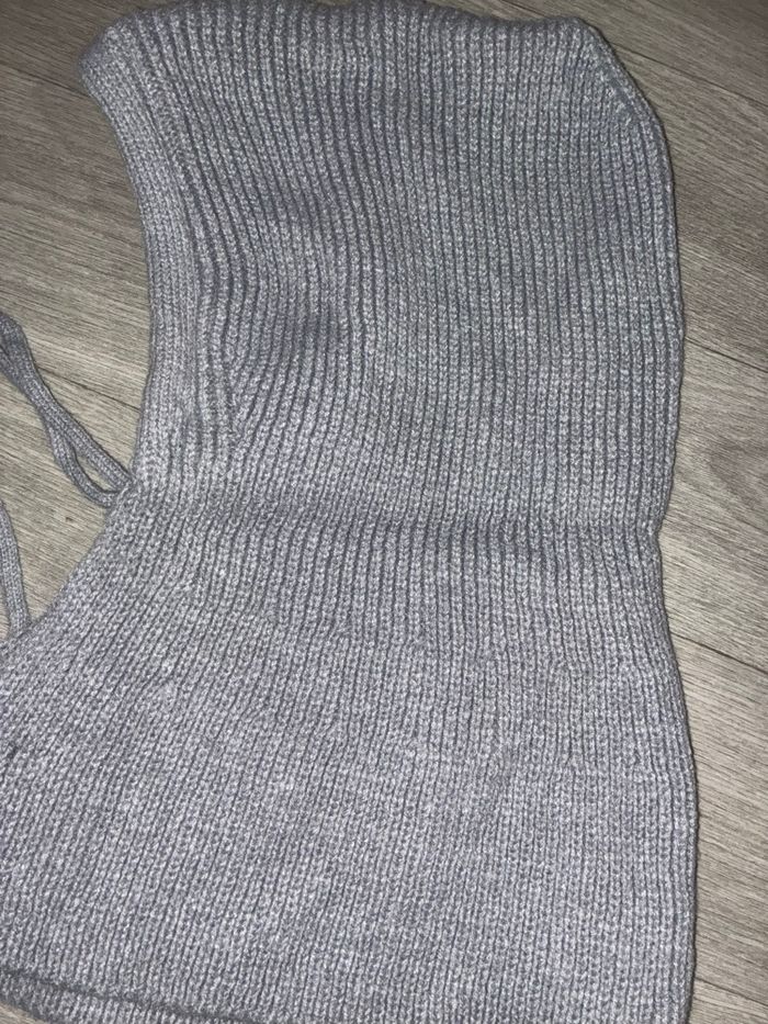 Cagoule capuche grise - photo numéro 3