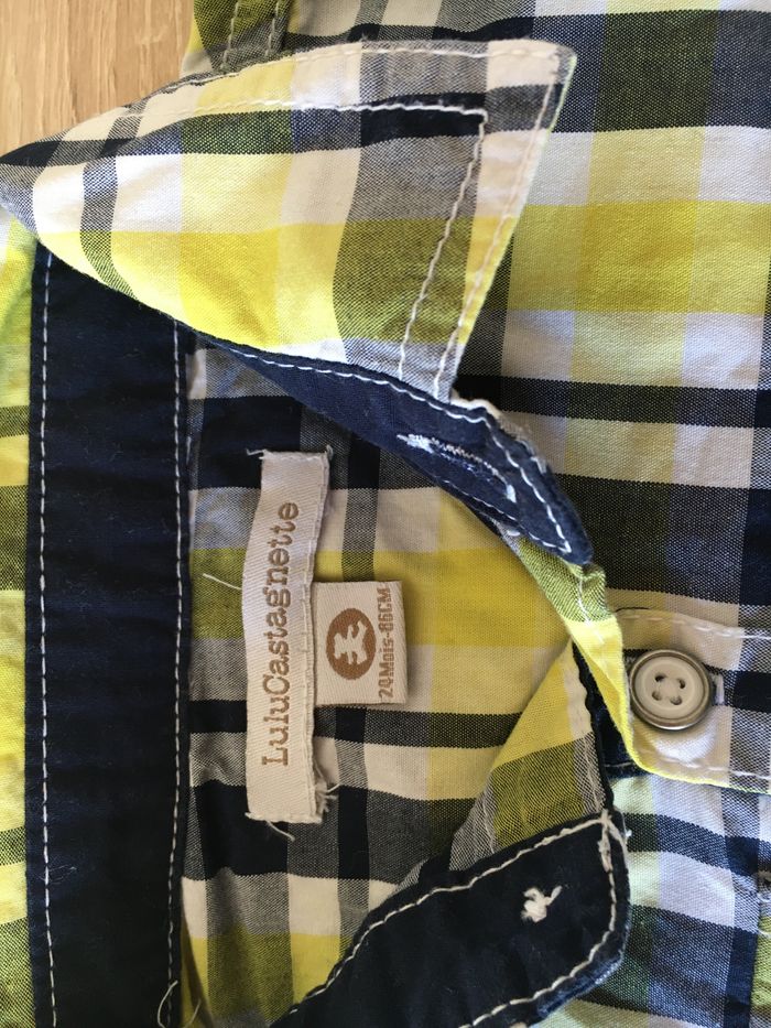 Chemise jaune Lulu Castagnette - photo numéro 6