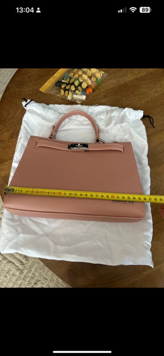 Sac à main label rose. - photo numéro 6