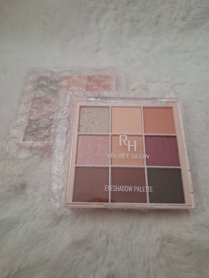 RealHer Lot de 2 palettes Eyeshadow Velvet Glow - photo numéro 1