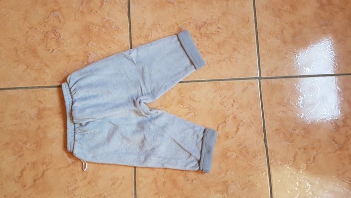 Pantalon hiver garçon 9 mois gris - photo numéro 3