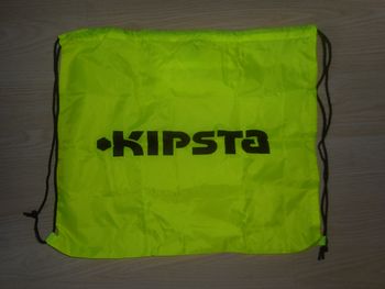 Sac à Dos Pliable Jaune Fluo Kipsta