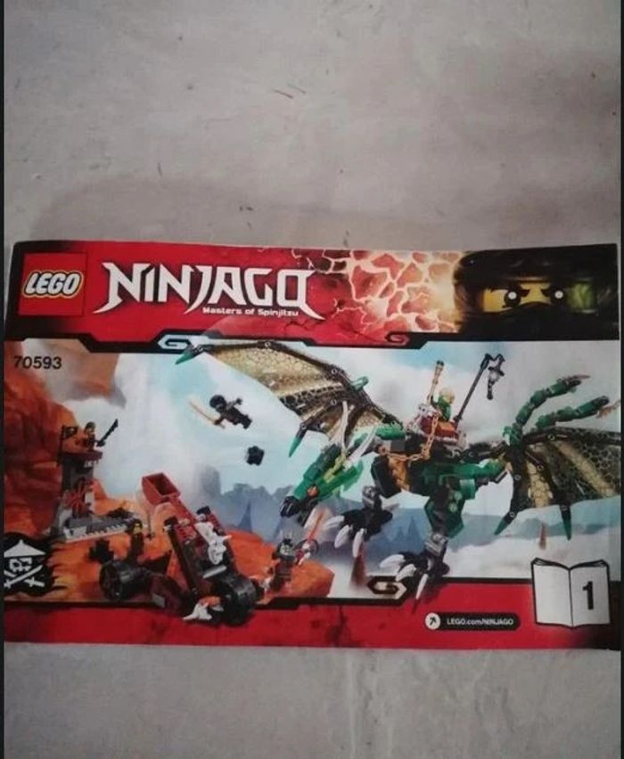 lego ninjago 70593 le dragon émeraude