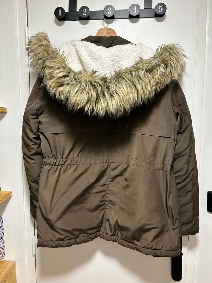 Manteau kaki Kiabi - photo numéro 3