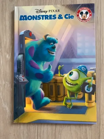 Monstres & Cie - Le club du livre Disney