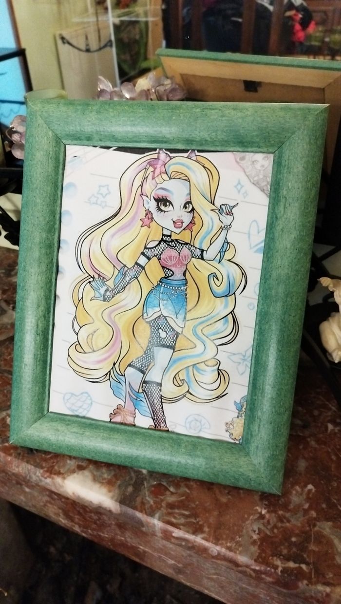 Tableau Monster High Lagoona Blue - photo numéro 8