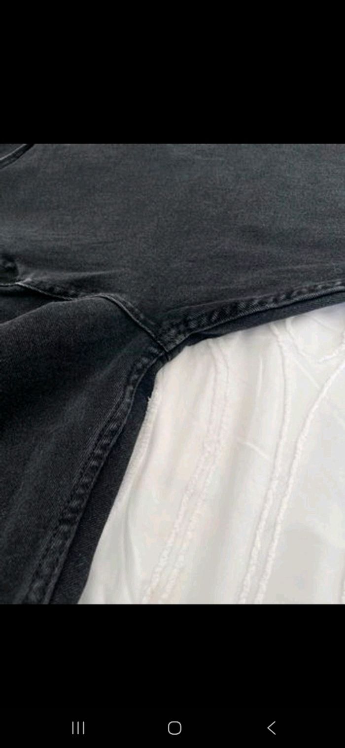 Jean noir taille haute - photo numéro 2