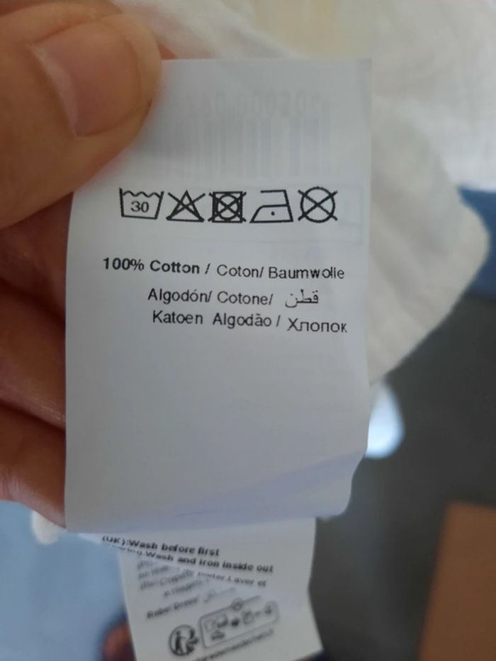 Robe gaze de coton blanche 40 Pimkie #lora11femme40 - photo numéro 4