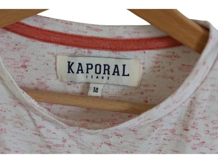 C60 t-shirt blanc Kaporal 14 ans - photo numéro 3