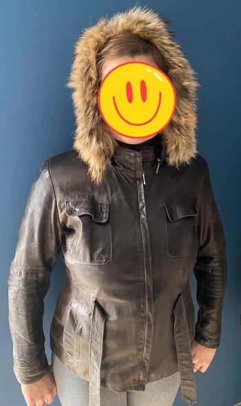 Veste cuir de vachette