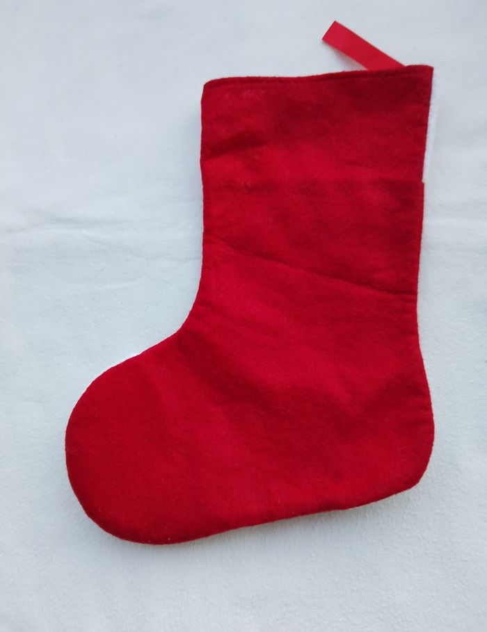 Botte de Noël /St Nicolas Botte en feutrine - photo numéro 5