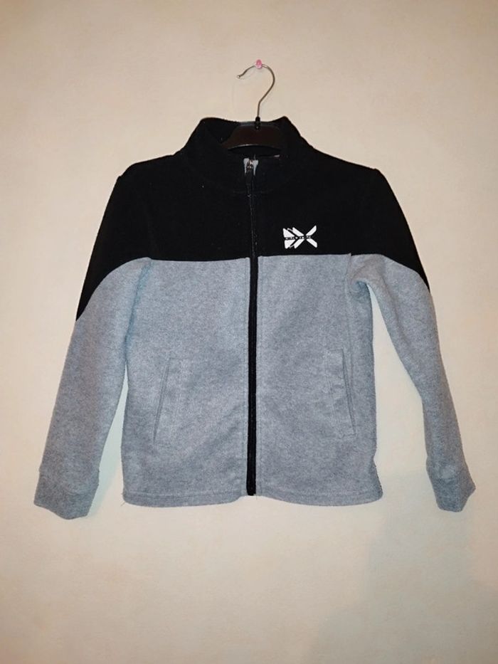 Sweat zippé polaire