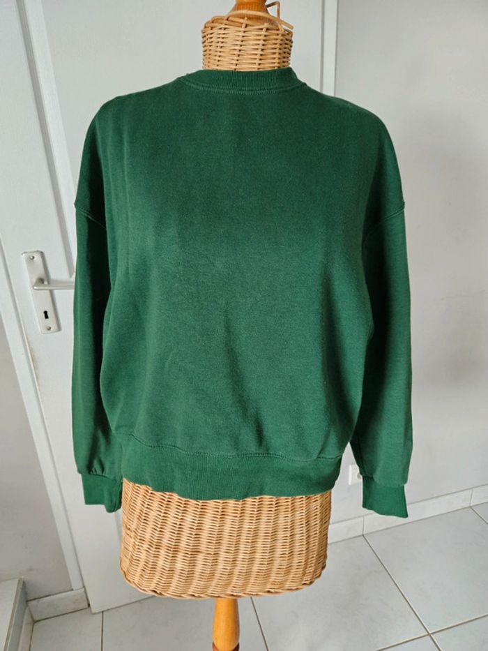 Sweat vert femme stradivarius taille S u31 - photo numéro 2