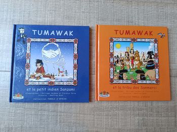 Lot 2 livres tumawak collection parole d'apache