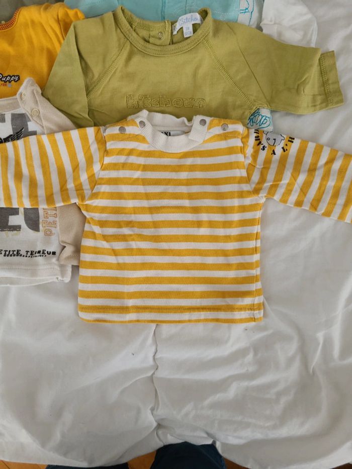 Lot 10 t-shirts 3 mois - photo numéro 2