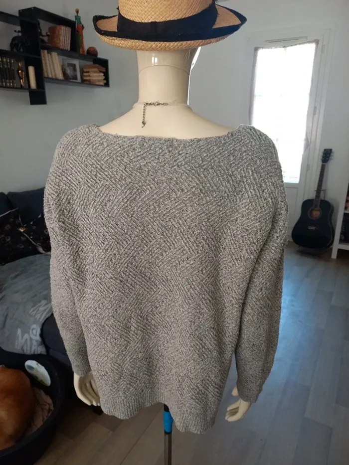 Pull gris femme Only T40 - photo numéro 4