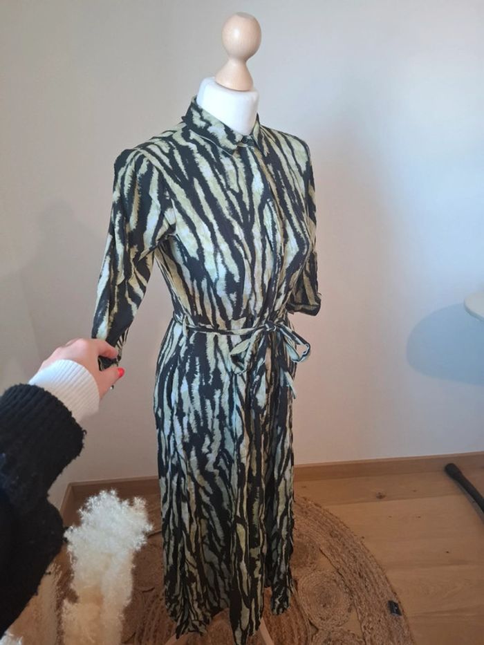 Robe longue chic boutonnée Costes taille S 36 - photo numéro 7