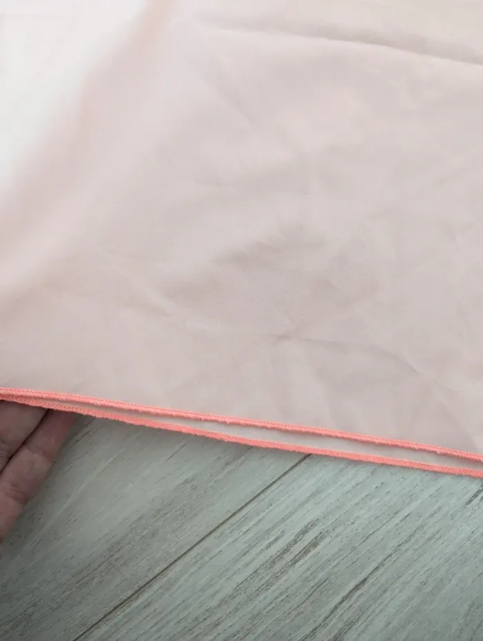 Top rose pâle manches courtes taille S 36 - photo numéro 3