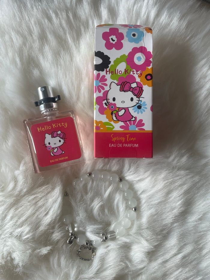 Mini parfum + bracelet hello kitty