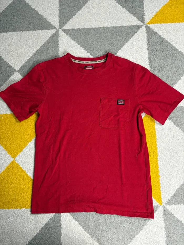 Tee-shirt Wrangler | Rouge | Taille S - photo numéro 2
