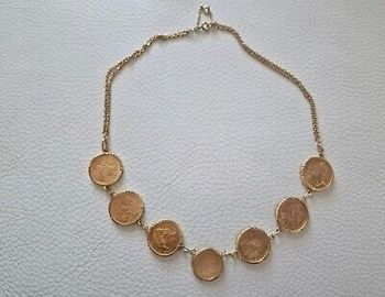 Collier Napoléon en or 22 carats