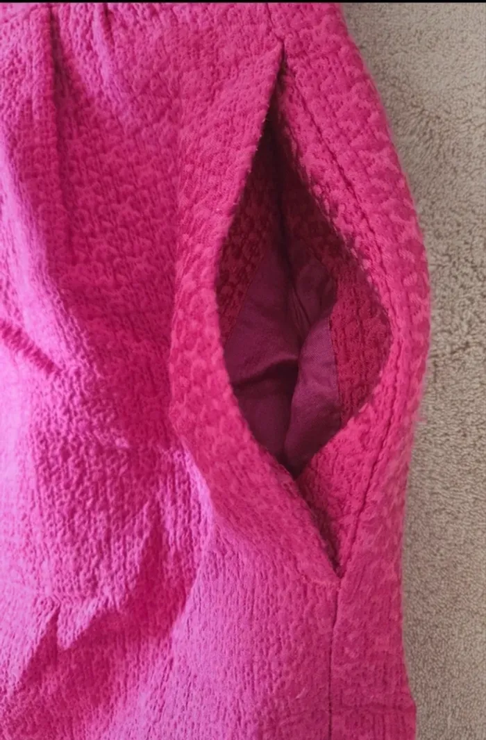 Jupe rose fushia Sandro Taille 38/40 - photo numéro 4
