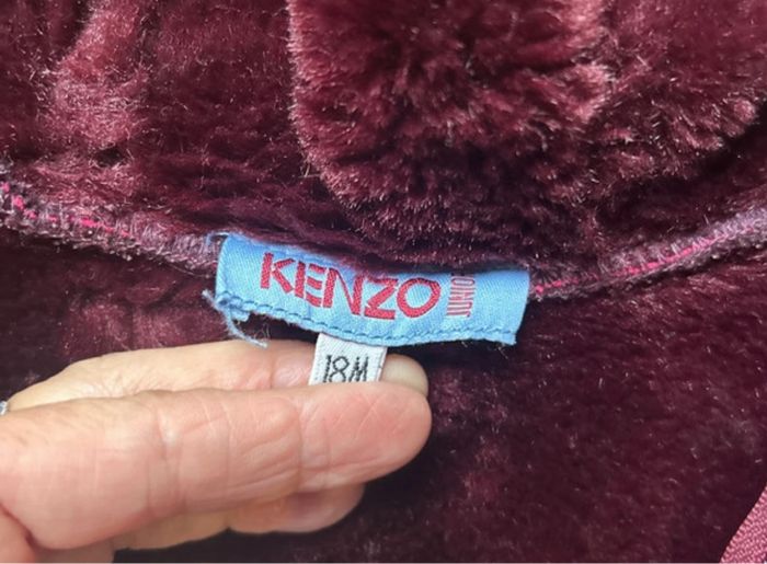 Manteau avec chapeau  Kenzo 18 mois - photo numéro 2